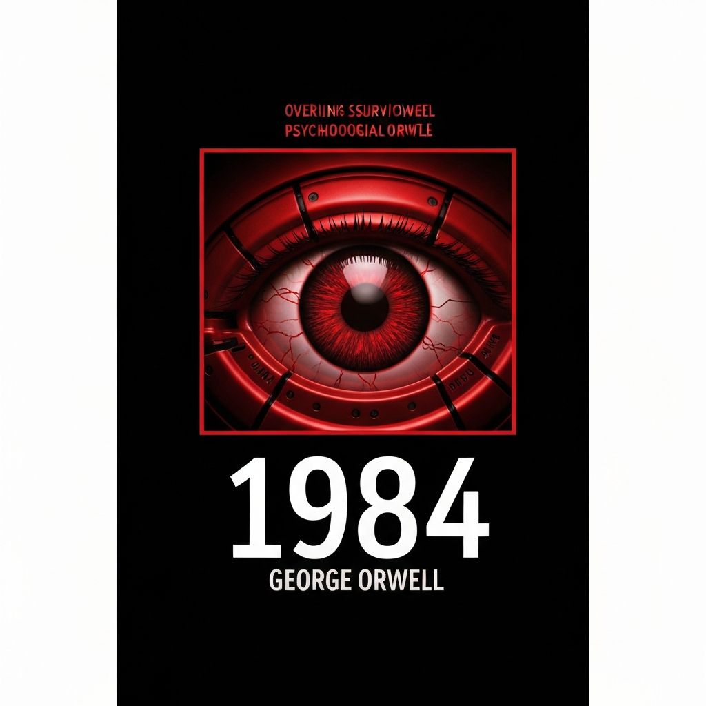 Cover of 1984 by George Orwell